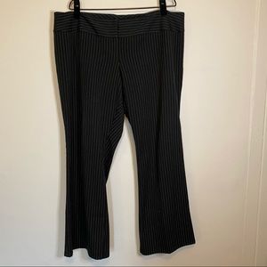 ✨torrid vintage black & white stripe pants✨